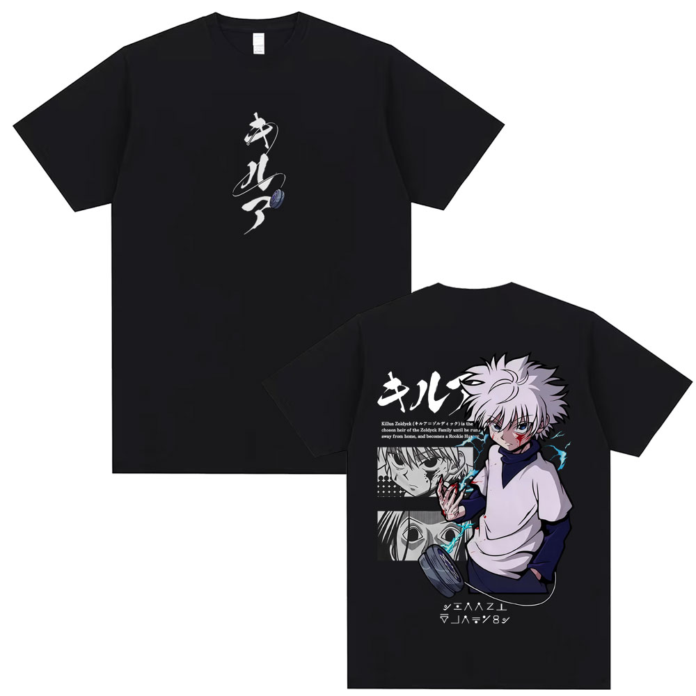 Hunter X Hunter Uniform - เสื้อยืดอนิเมะ Hunter x Hunter Killua Zoldyck
