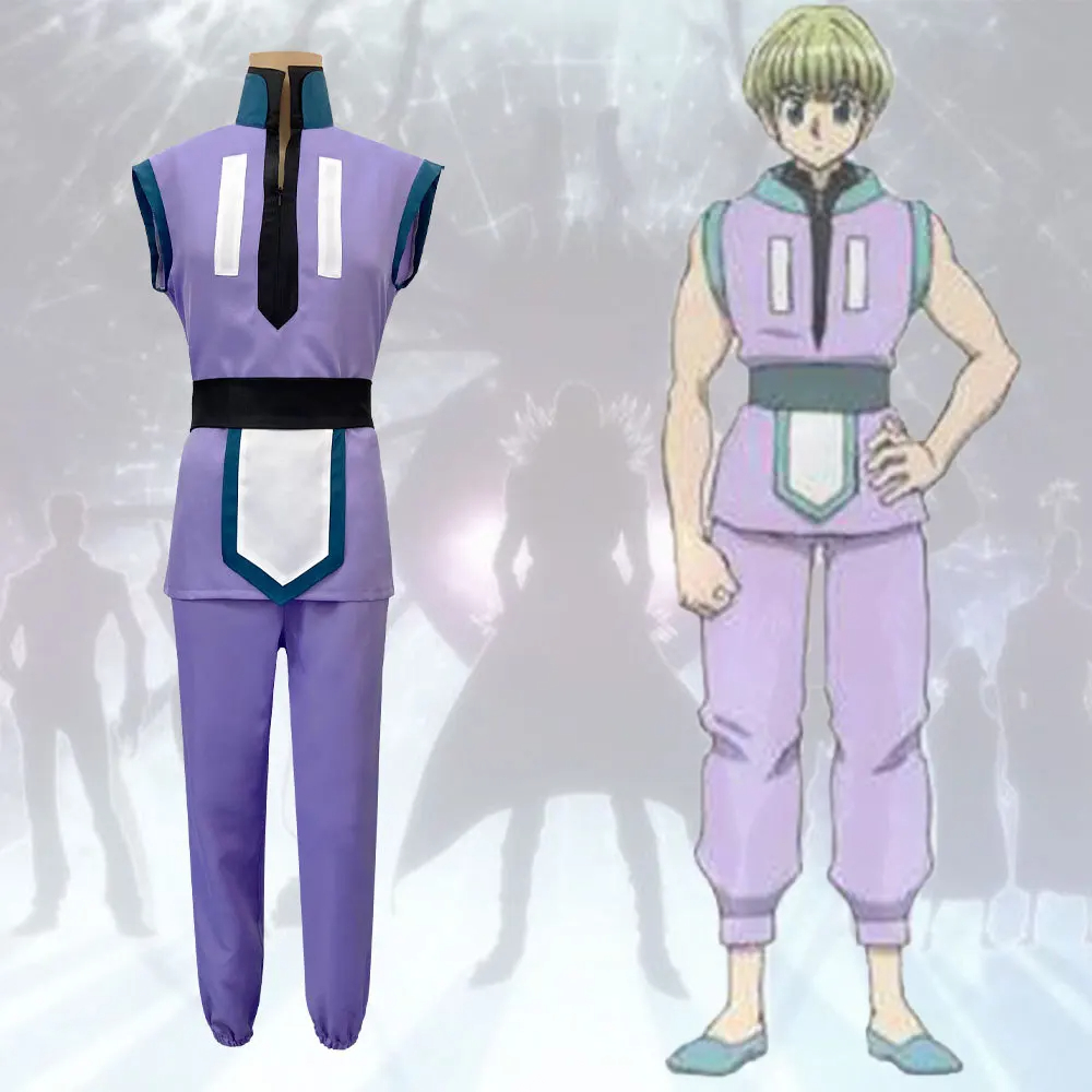 Hunter X Hunter Uniform - ชุดคอสเพลย์อนิเมะ Hunter x Hunter ตัวละครชัลนาร์ค สำหรับผู้ชายและผู้หญิง