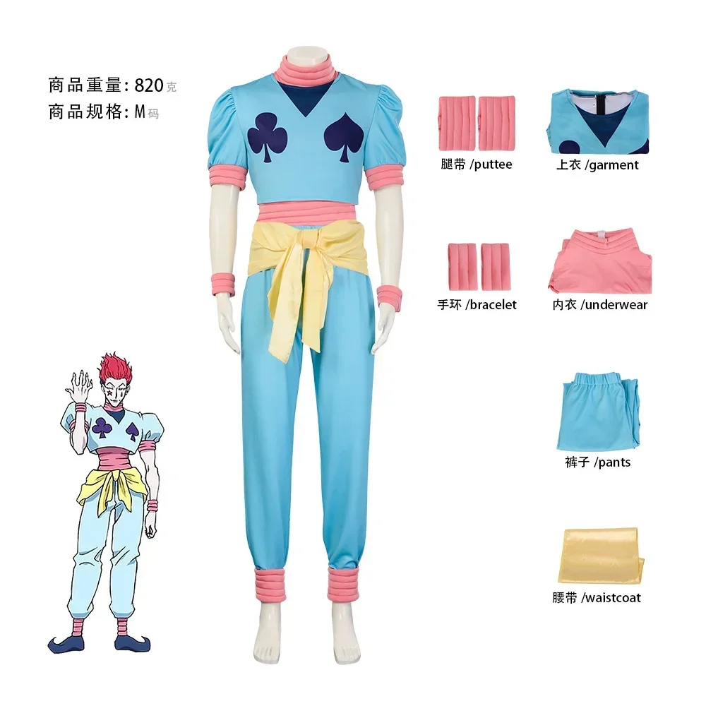 Hunter X Hunter Uniform - ฮันเตอร์ x ฮันเตอร์ อนิเมะคอสเพลย์ ฮิโซกะ ชุดวิกผม
