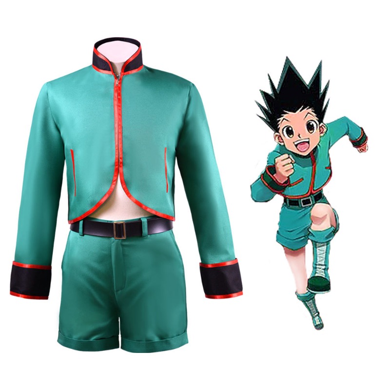 Hunter X Hunter Uniform - Hunter x Hunter gon ชุดคอสเพลย์ freecss