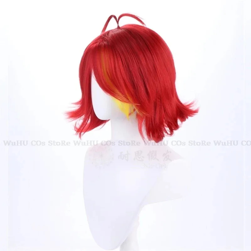 Anime Cosplay With Red Hair - วิกผมคอสเพลย์อนิเมะ Hasbin Cos Niffty ปี 2025
