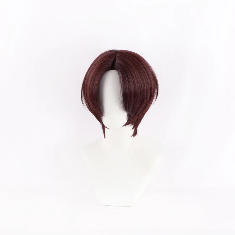อะนิเมะกันลม Hayato Suo วิกผมส - Anime Cosplay With Red Hair บทวิจารณ์และราคา