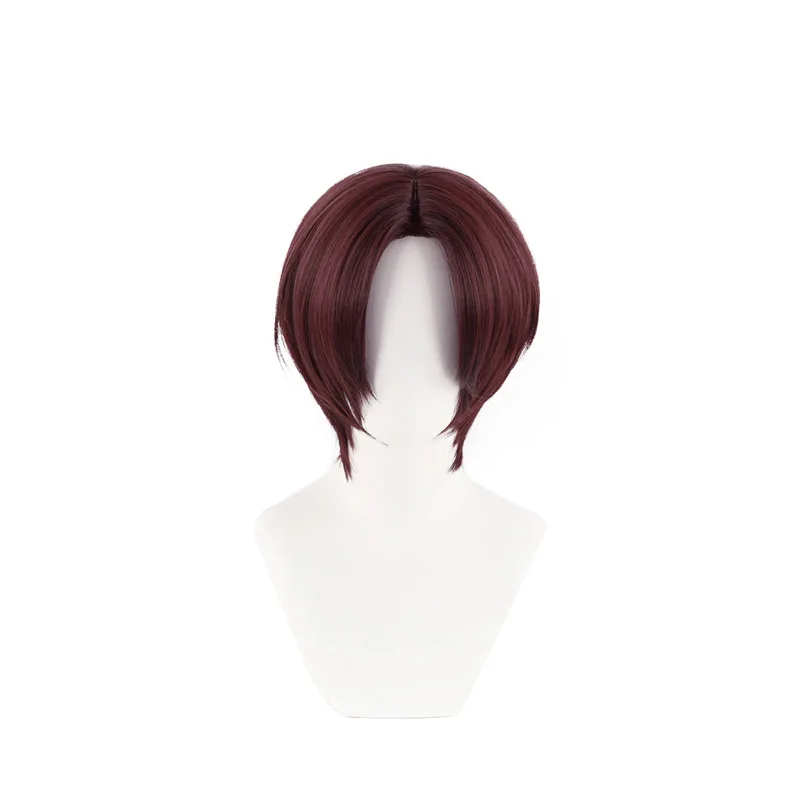 อะนิเมะกันลม Hayato Suo วิกผมส - Anime Cosplay With Red Hair บทวิจารณ์และราคา