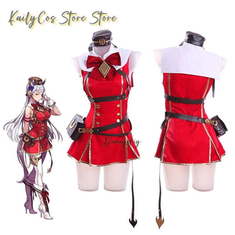 ชุดคอสเพลย์เรือทอง พร้อมวิกผม  - Anime Cosplay With Red Hair บทวิจารณ์และราคา