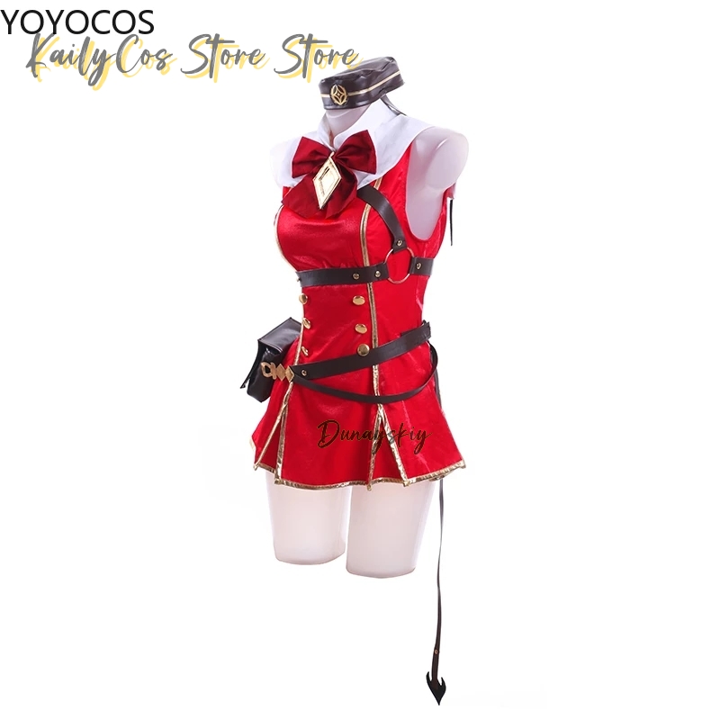 ชุดคอสเพลย์เรือทอง พร้อมวิกผม  - Anime Cosplay With Red Hair บทวิจารณ์และราคา