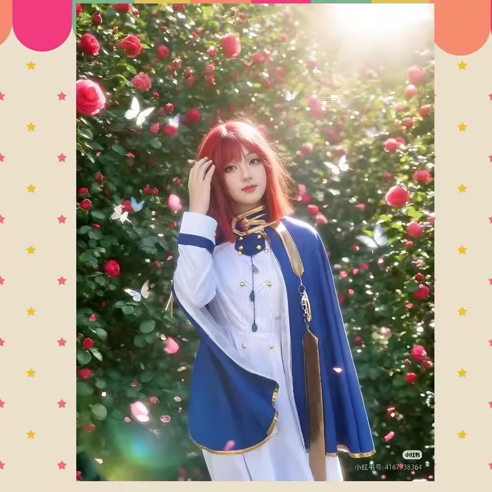 ชุดคอสเพลย์ชิรายูกิ อนิเมะ สโน - Anime Cosplay With Red Hair บทวิจารณ์และราคา