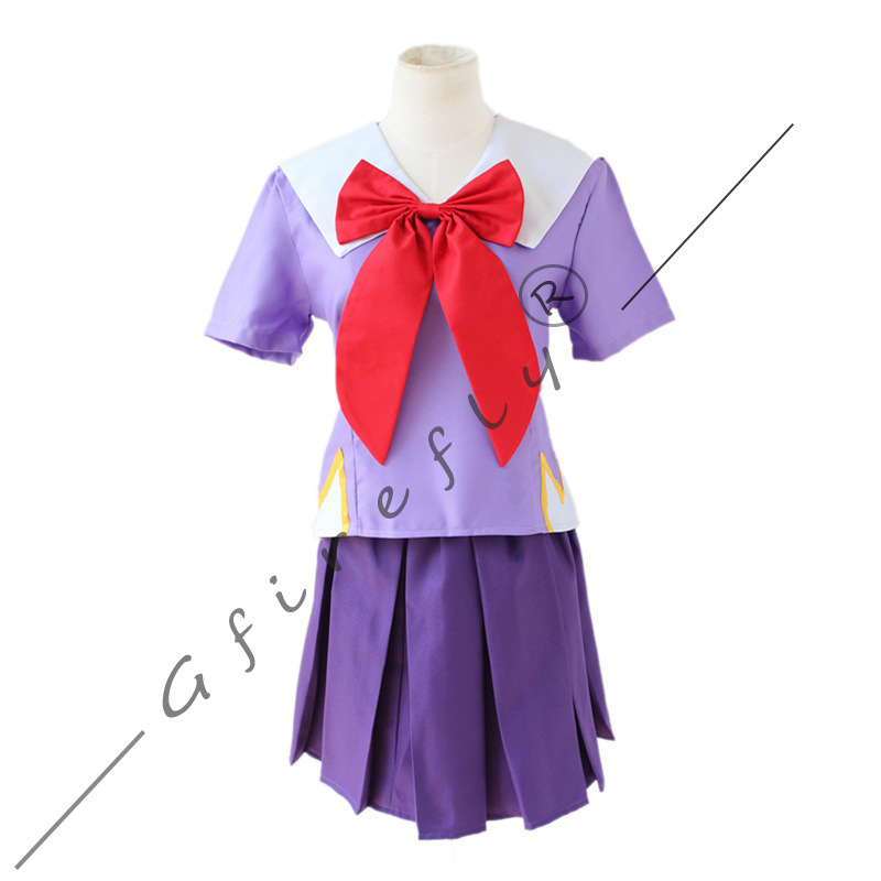 ชุดคอสเพลย์ชุดนักเรียนสีม่วงขอ - Convention Cosplay Anime บทวิจารณ์และราคา