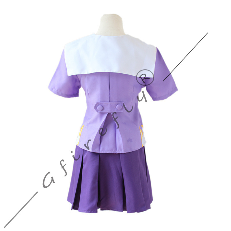 ชุดคอสเพลย์ชุดนักเรียนสีม่วงขอ - Convention Cosplay Anime บทวิจารณ์และราคา