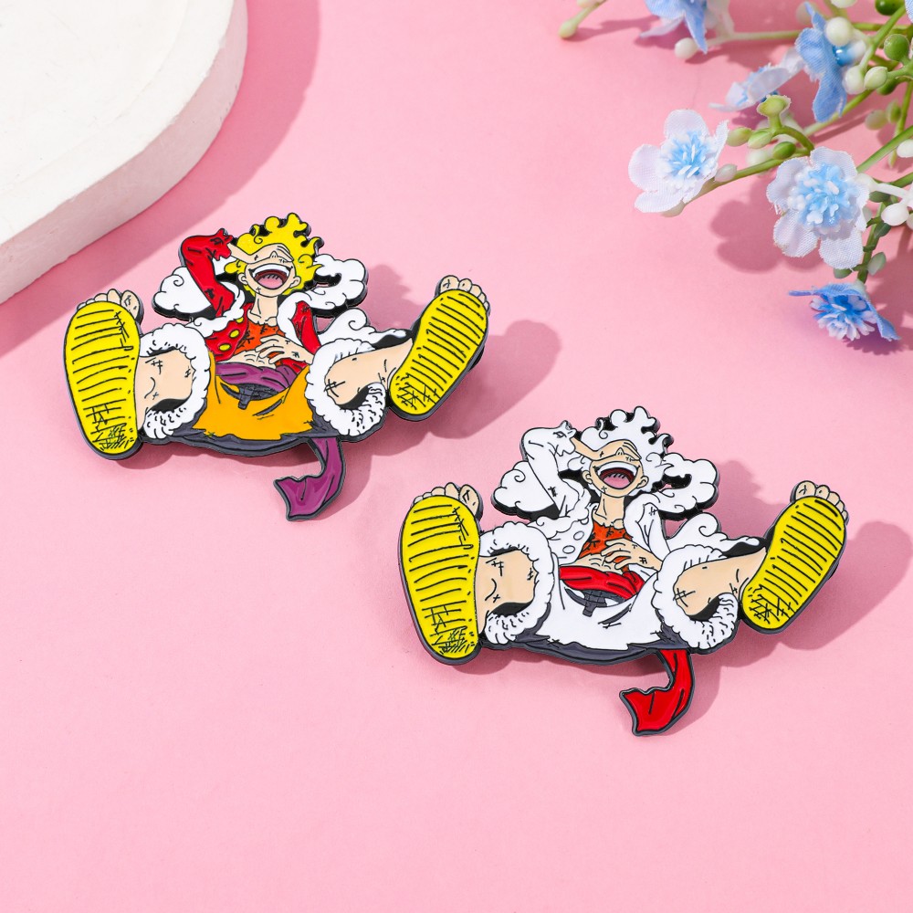 เข็มกลัดอนิเมะลูฟี่ 2 ชิ้น งาน - Anime Cosplay One Piece บทวิจารณ์และราคา