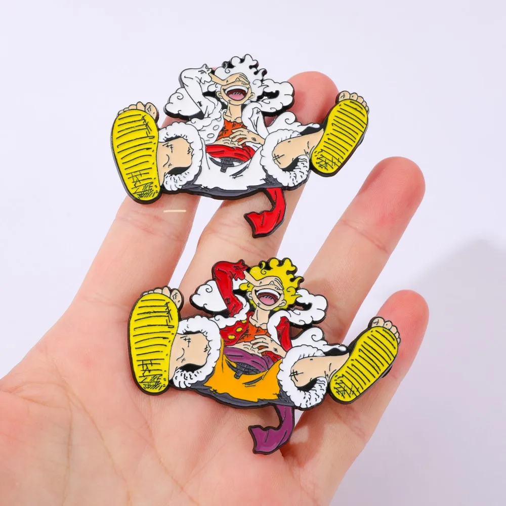 เข็มกลัดอนิเมะลูฟี่ 2 ชิ้น งาน - Anime Cosplay One Piece บทวิจารณ์และราคา