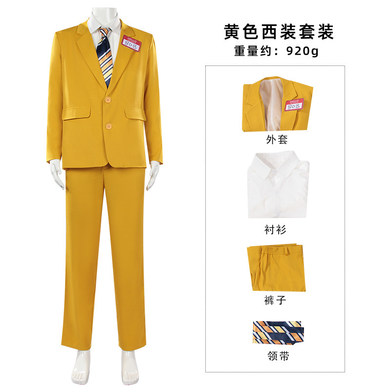 ชุดสูทสีเหลืองธีมสยองขวัญสำหรั - Anime Cosplay Name บทวิจารณ์และราคา