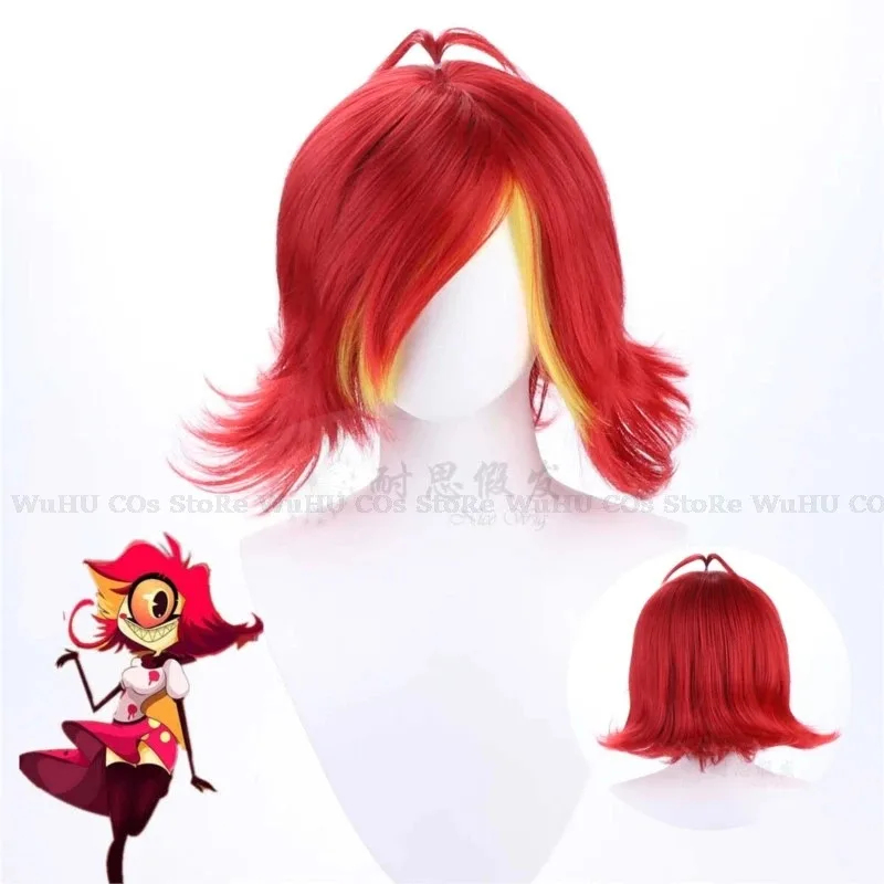 วิกผมคอสเพลย์อนิเมะ Hasbin Cos - Anime Cosplay With Red Hair บทวิจารณ์และราคา